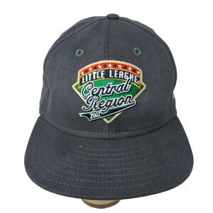 New Era 2002 Little League Central Regional Baseball Hat Cap SZ M / L Made USA